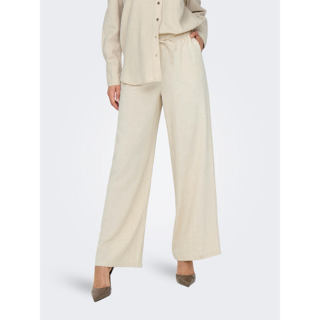 JDY Say HW Linen Wide Pant