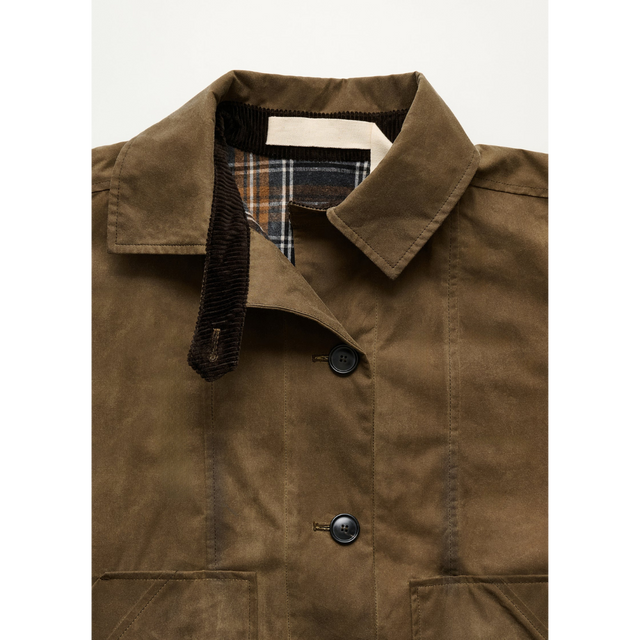 Aiayu Jay Coat Oilskin