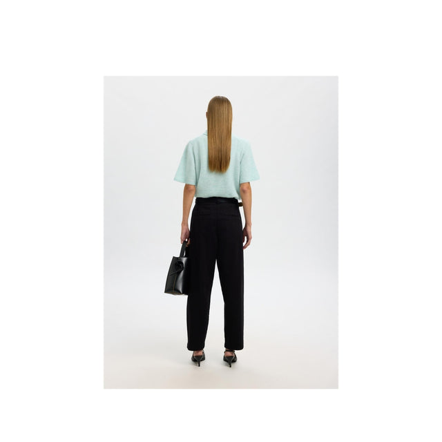 Selected Women-Sia Ras 2/4 Knit Key Hole Coll