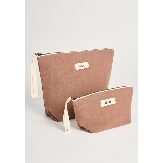 Aiayu Pouch Linen Mini