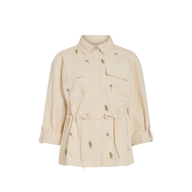 VILA Deny L/S Embroidery Jacket