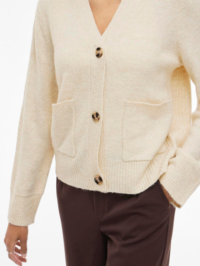 VILA Vimiraz V-Neck L/S Knit Cardigan