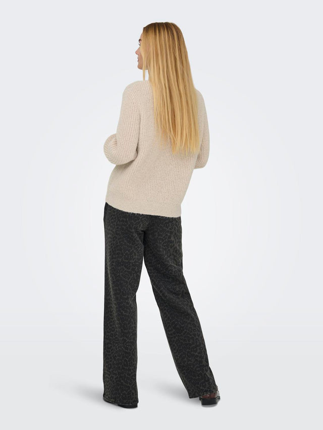 JDY Sigrid Life L/S HN Cable Pullover