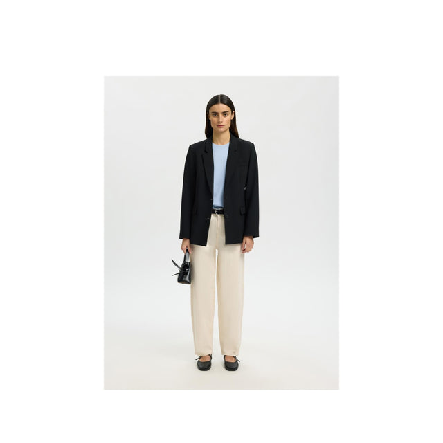 Selected Women T-shirt Essential SS Boxy Tee Noos