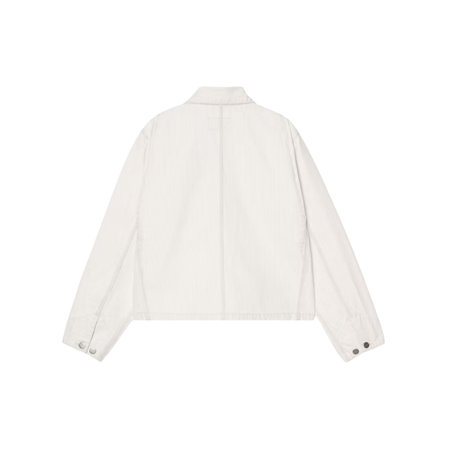 Cool Mercer Chore Coat i striper fra Carhartt WIP - foran