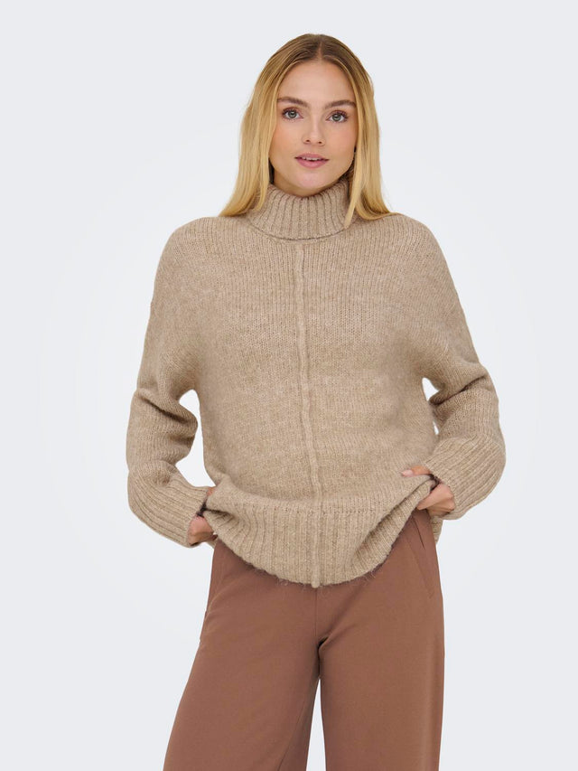 JDY Malone L/S Roll Neck Pullover