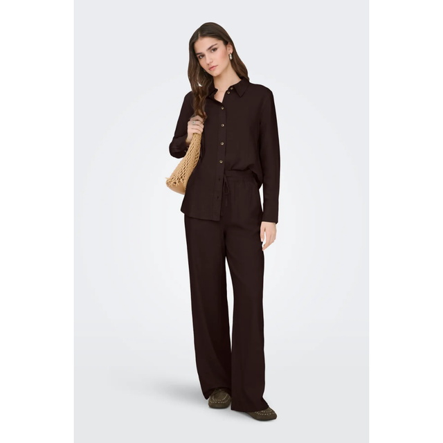 JDY Say HW Linen Wide Pant