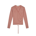 Mads Nørgaard 2x2 Cotton Stripe Susi LS Top