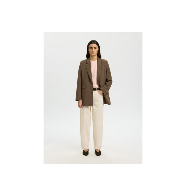 Selected Women T-shirt Essential SS Boxy Tee Noos
